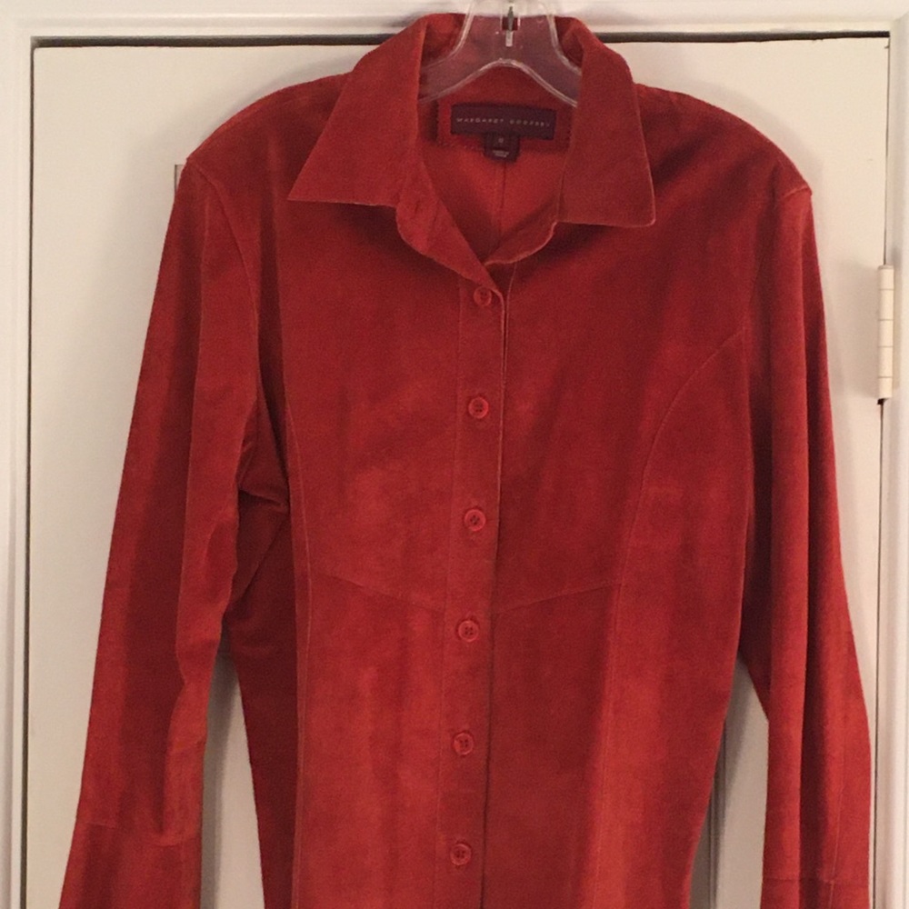 100% Suede shirt....